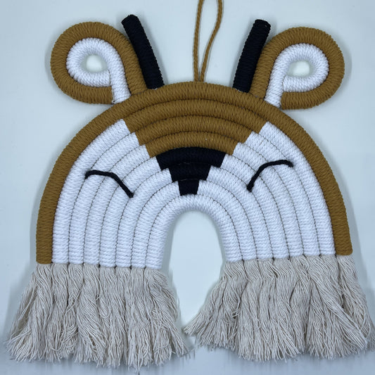 Macrame Reindeer wall hanging
