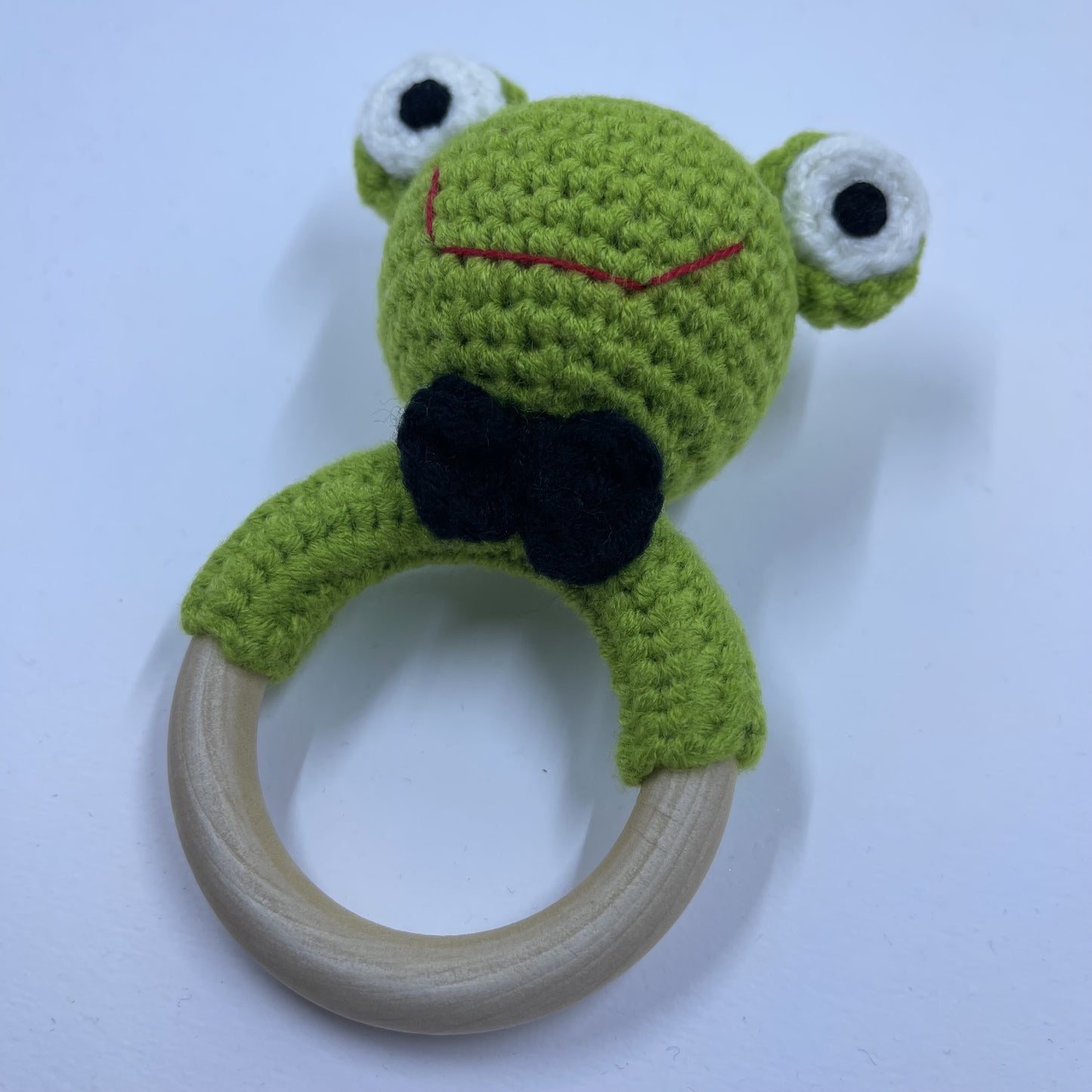 Baby Frog teething ring