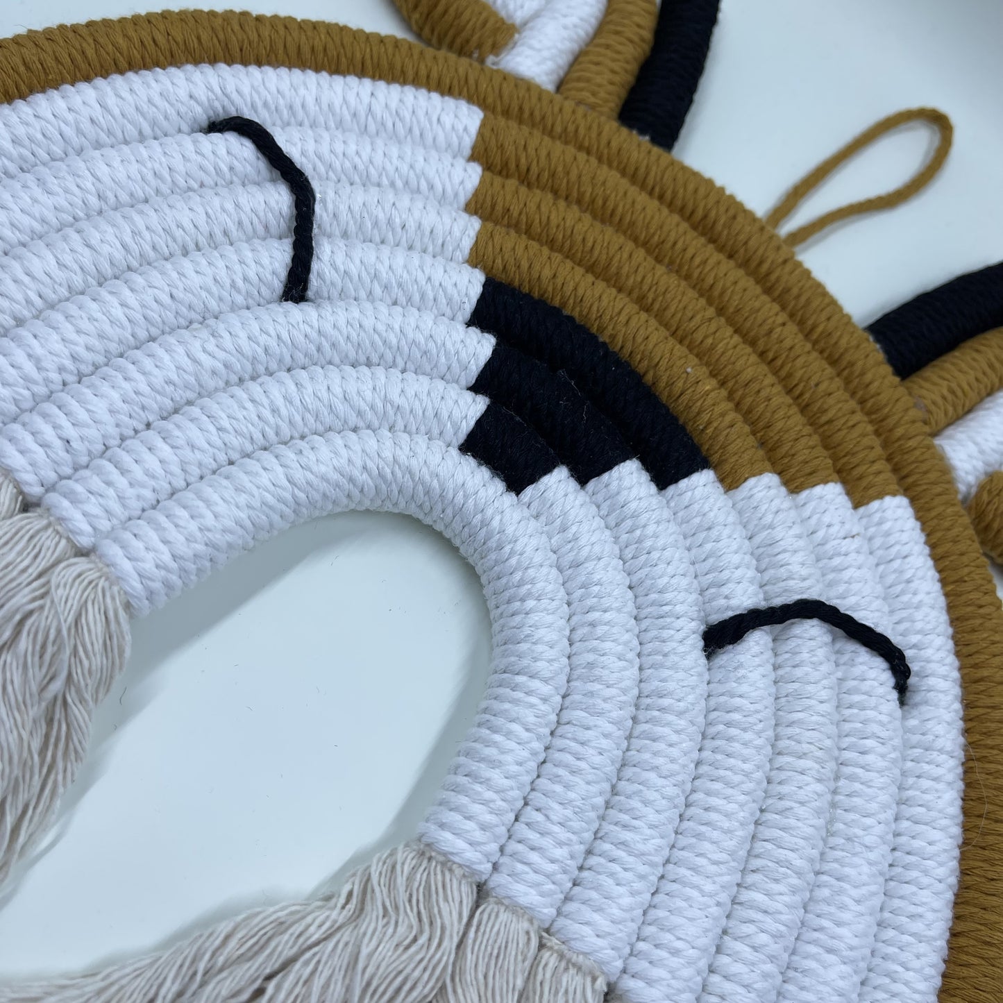 Macrame Reindeer wall hanging