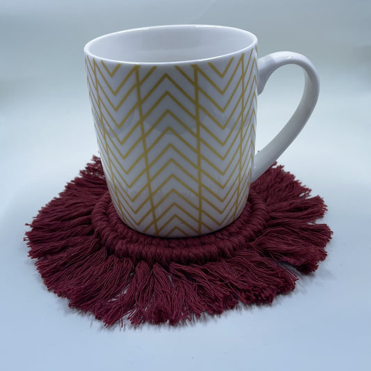 Macrame Red Mug Matt
