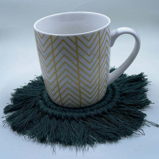 Green Christmas mug matt