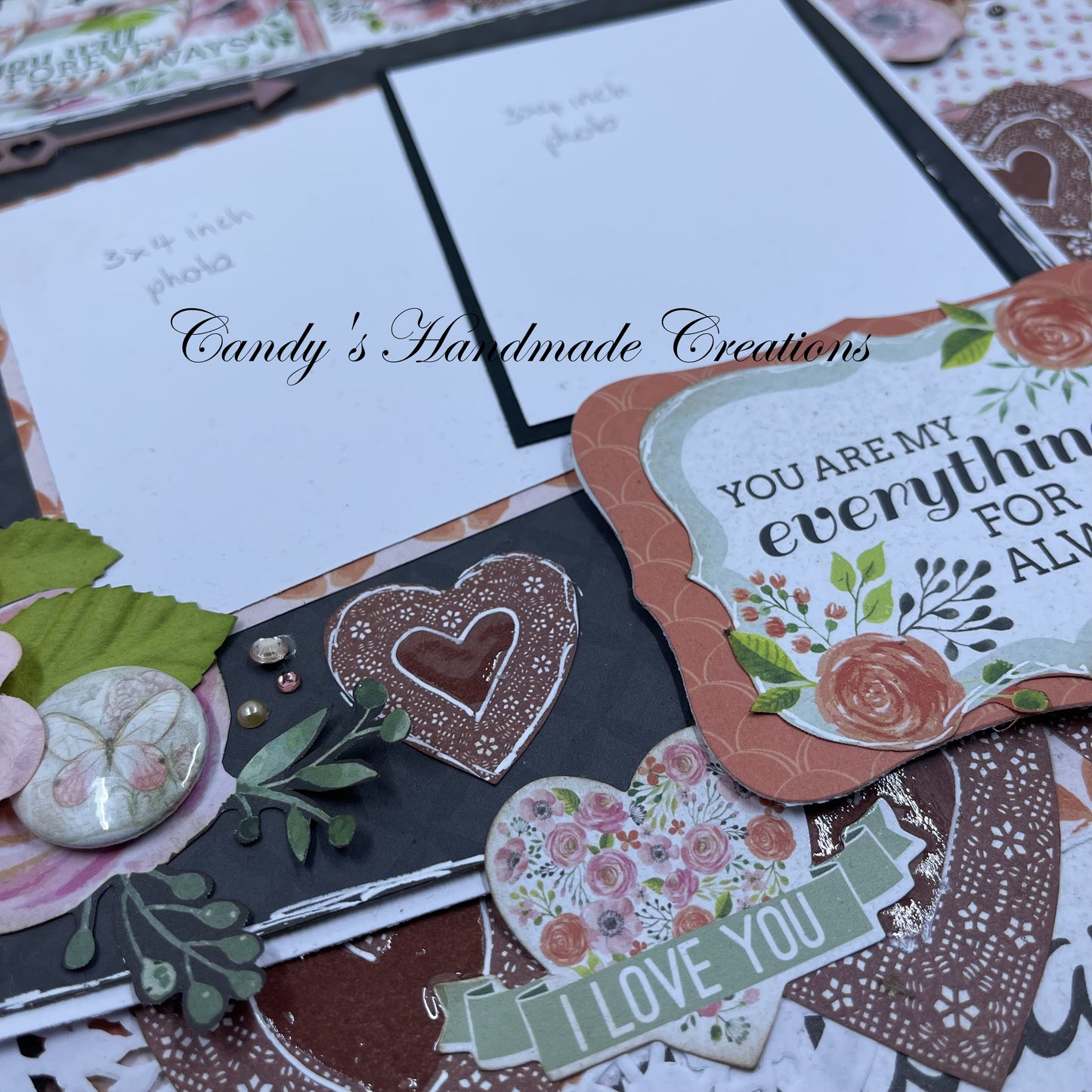 Pre made layouts 12x12 You are my everything for Always