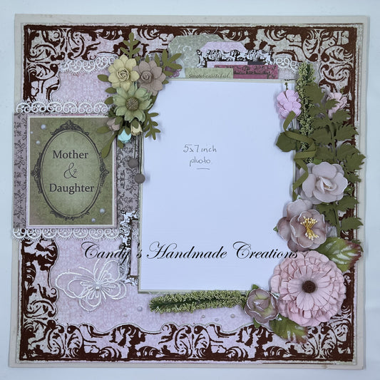 Pre made layouts 12x12 Mother & Daughter layout