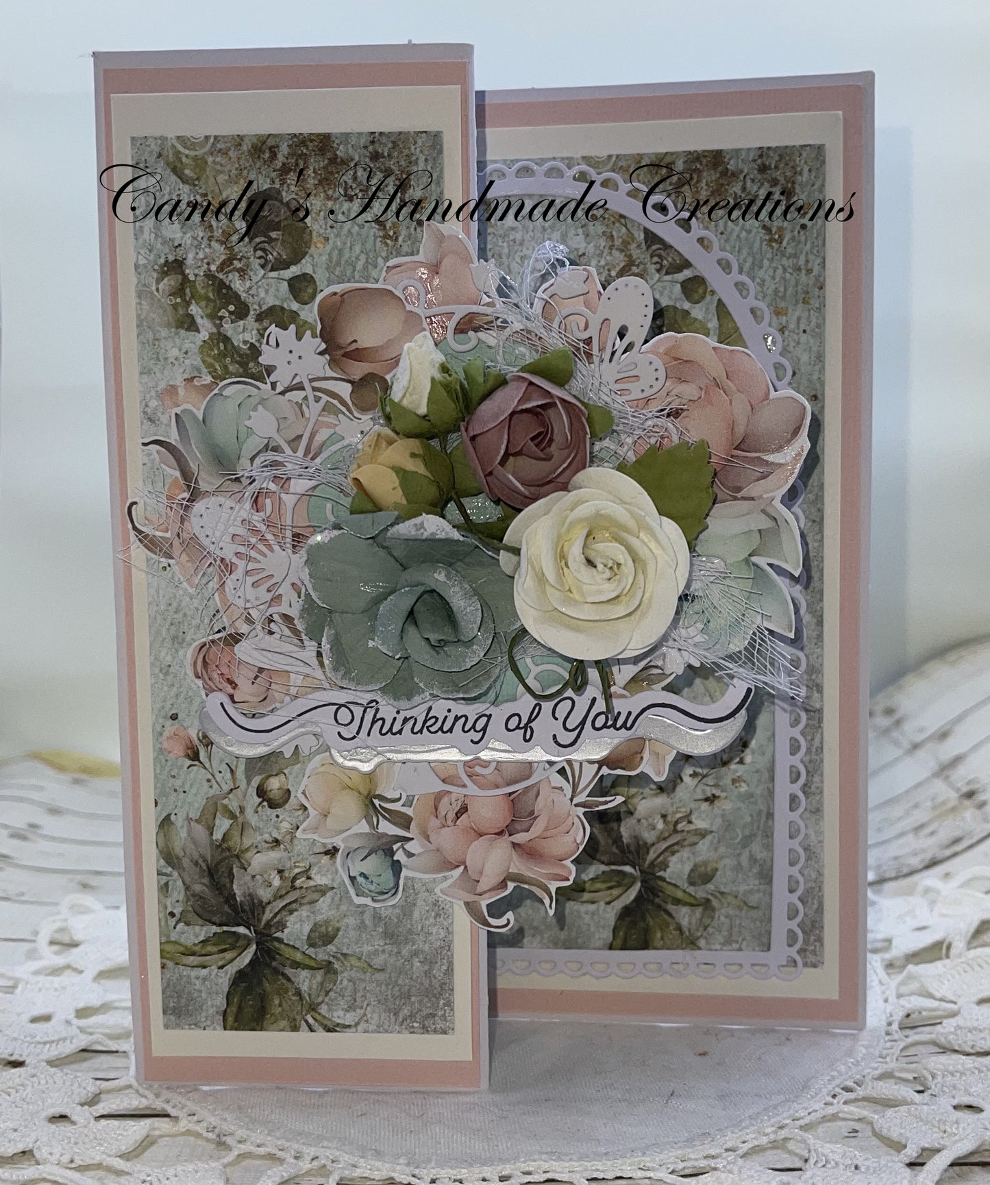 Handmade thinking of you card